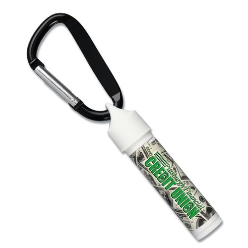 Value Soy Lip Balm w/Carabiner - Financial Main Image