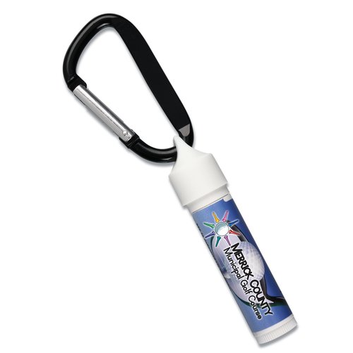 Value Soy Lip Balm w/Carabiner - Golf Club Main Image