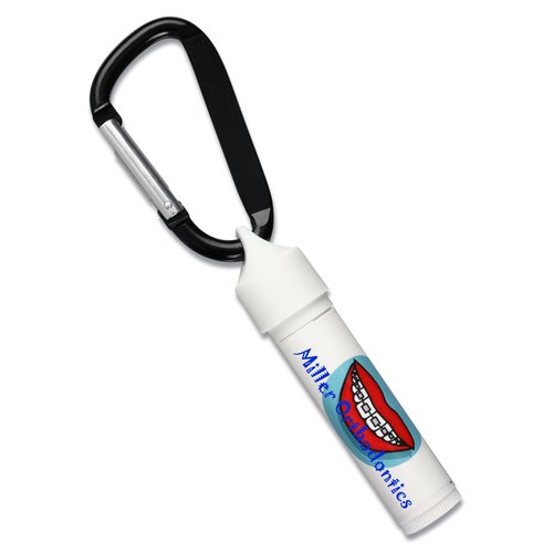 Value Soy Lip Balm w/Carabiner - Orthodontist Main Image
