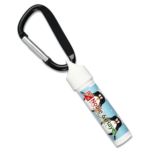 Holiday Value Soy Lip Balm w/Carabiner - Penguin Main Image