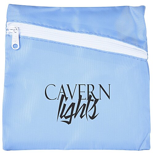Angle Zip Pouch - 5-3/4" x 5-3/4" Main Image