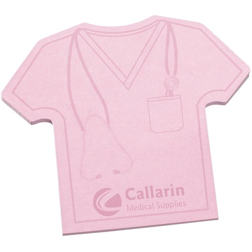 Post-it® Custom Notes - Shirt - 50 Sheet - Stock Design 2 Main Image