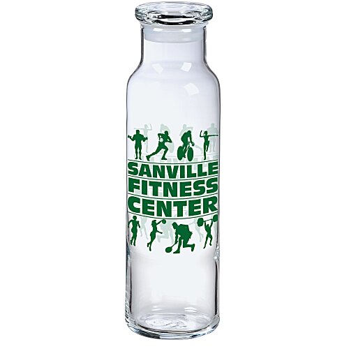 Vibe Glass Bottle with Glass Lid - 22 oz. Main Image