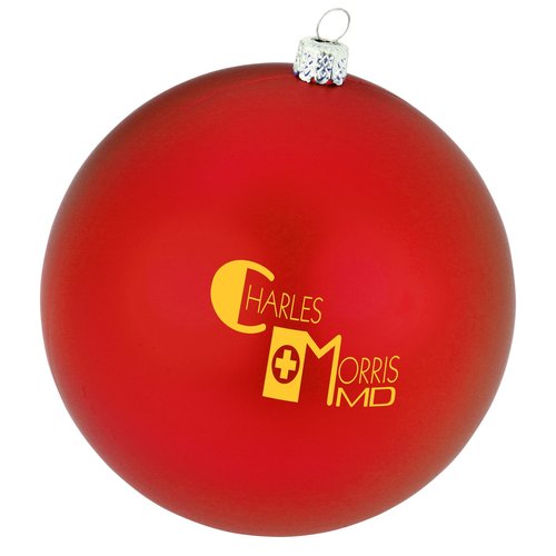 4" Shatterproof Ornament - 24 hr Main Image