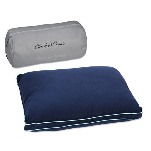 Brookstone Biosense Memory Foam Travel Pillow Main Image