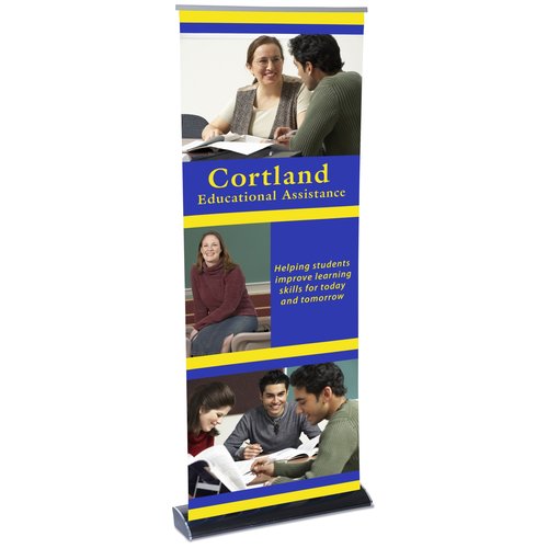 UltraLite Retractable Banner - 34-1/2" Main Image