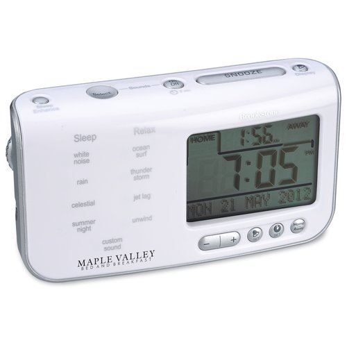 Brookstone Tranquil Moments Clock Main Image