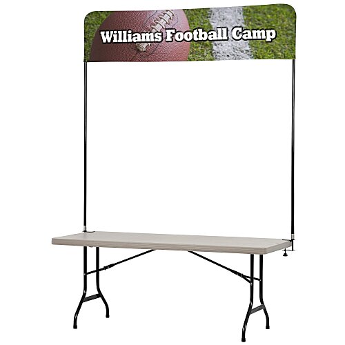 Tabletop Banner System - 6 feet Main Image