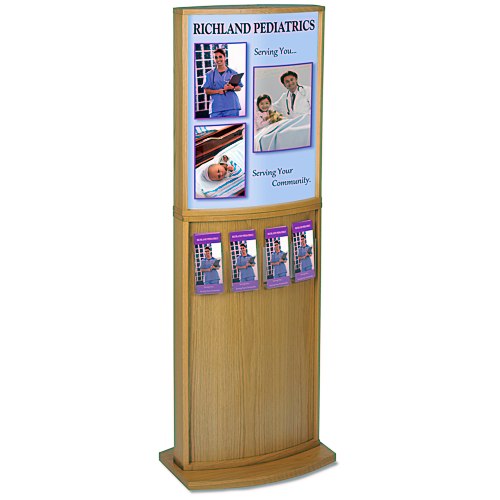 Convex Deluxe Floor Poster Stand Main Image