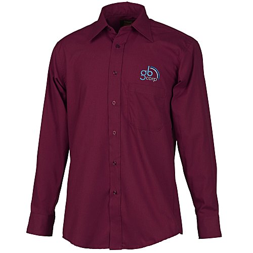 Point Collar Poplin Shirt - Men's Main Image