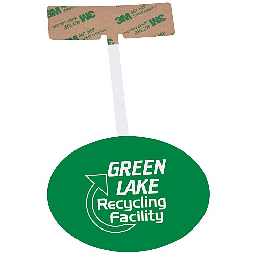 Shelf Wobblers - Oval with Adhesive Main Image