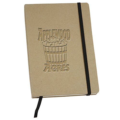 Recycled Ambassador Bound Pocket Journal Book - 8 3/8 inches x 5 1/2 inches Main Image