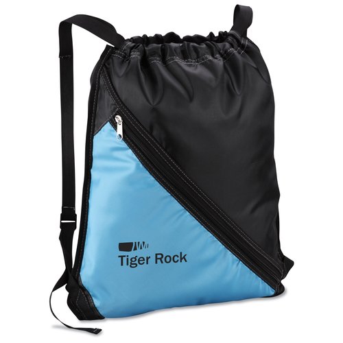 Bold Divider Drawstring Backpack Main Image