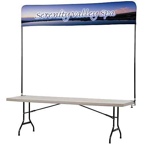 Tabletop Banner System - 8 feet Main Image