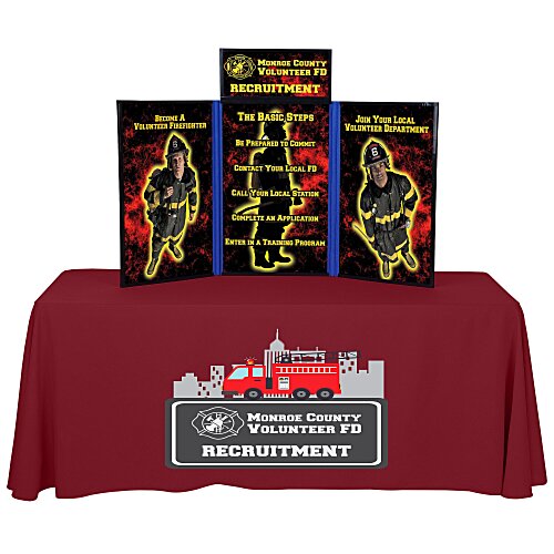 Fold N Go Tabletop Kit - 4 feet - Full Color Main Image