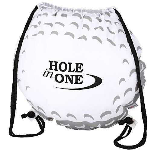 Game Time! Golf Ball Drawstring Backpack Main Image
