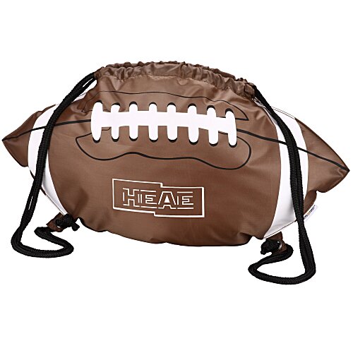 Game Time! Football Drawstring Backpack Main Image