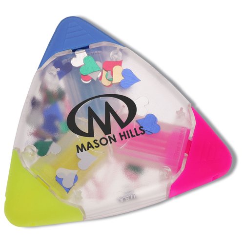 TriMark Confetti Highlighter - Heart - Overstock Main Image