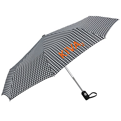 totes Auto Open/Close Umbrella - Houndstooth - 43" Arc Main Image