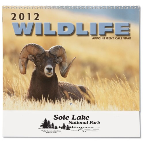 Wildlife 2012 Calendar - Spiral - Closeout Main Image