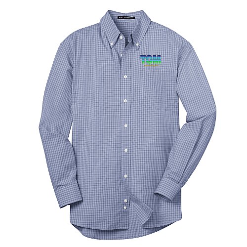 Easy Care Plaid Dress Shirt - Men's Main Image