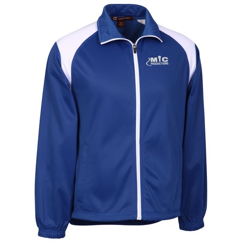 Harriton Tricot Track Jacket - Men's Main Image