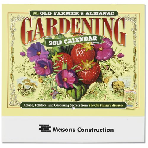 Farmer's Almanac 2012 Calendar-Gardening-Stapled- Closeout Main Image