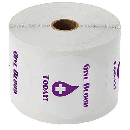 Value Sticker by the Roll - Circle - 3" - 24 hr Main Image