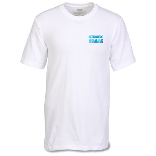 Anvil USA Made Classic Tee - Screen - White Main Image