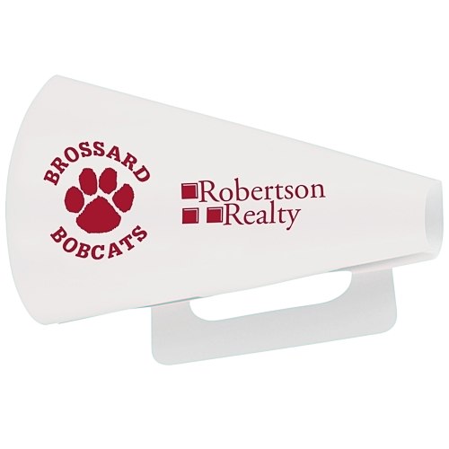 Megaphone - Round - 10" - White Main Image