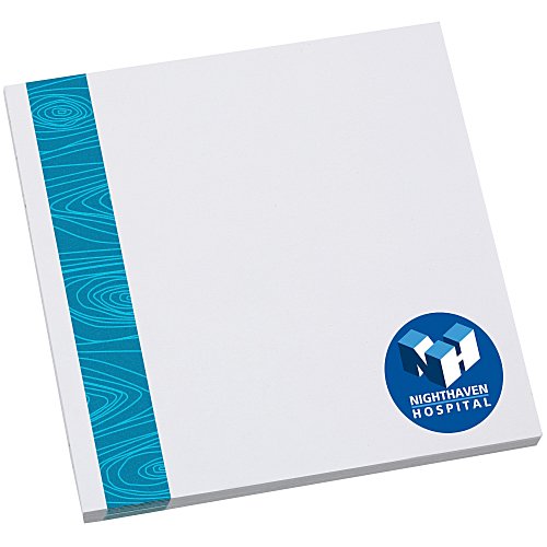 Bic Sticky Note - Designer - 3" x 3" - Modern Grain - 50 Sheet Main Image