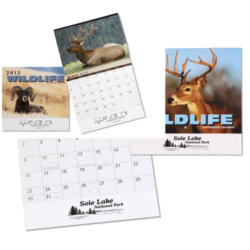 Wildlife 2012 Calendar - Stapled - Closeout Main Image