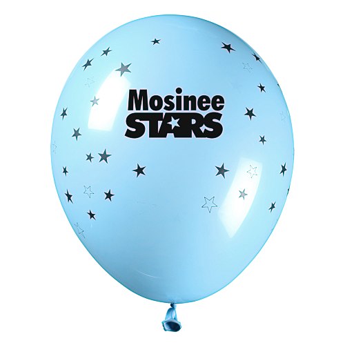Balloon - 11" Standard Colors - Stars Main Image