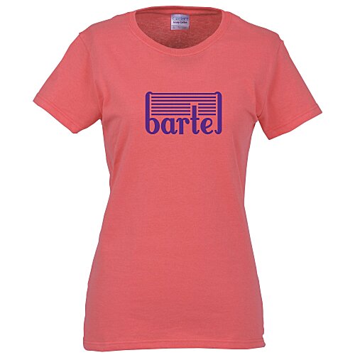 Gildan 5.3 oz. Cotton T-Shirt - Ladies' - Screen - Colors Main Image