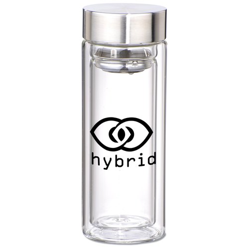 Tea Time Glass Bottle -10 oz. Main Image