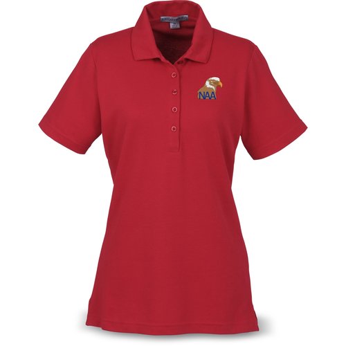 Port Authority Textured Polo with Wicking - Ladies' Main Image