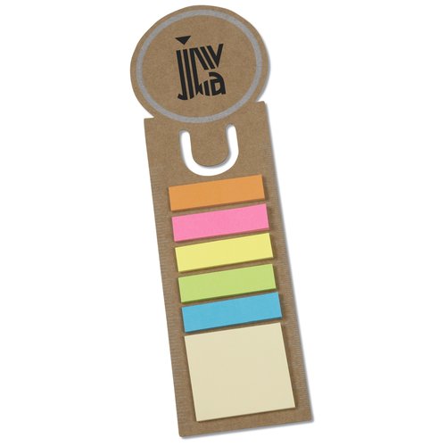 Bookmark Ruler w/Note and Flag Set - Round Main Image