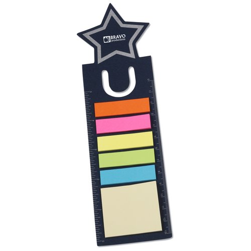 Bookmark Ruler w/Note and Flag Set - Star Main Image