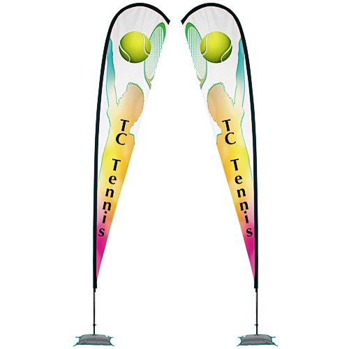 Indoor Sail Sign - 14' - Two Sided Main Image