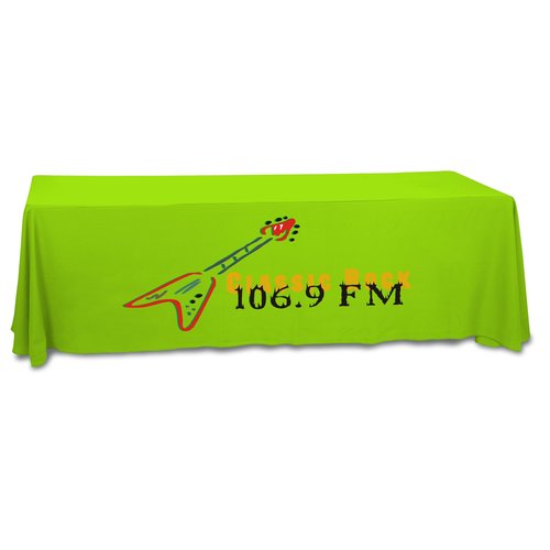 Closed-Back Table Throw - 8' - Heat Transfer Main Image