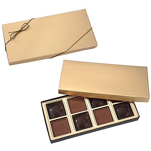 Molded Chocolate Squares - 8-Pieces Main Image