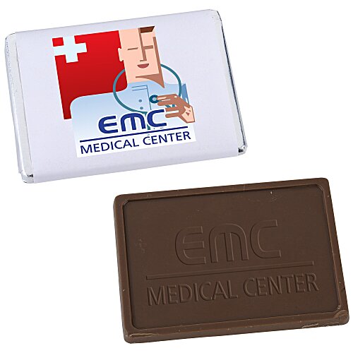 Molded Chocolate Bar - 1 oz. Main Image