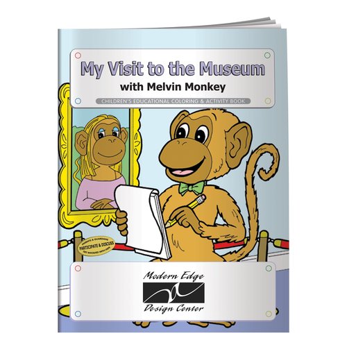 My Visit to the Museum Coloring Book - Overstock Main Image