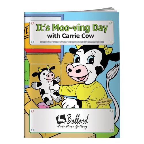 It's Moo-ving Day Coloring Book - Overstock Main Image