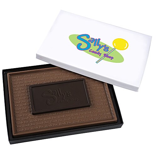 Chocolate Block - 1 lb. - Full Color Main Image