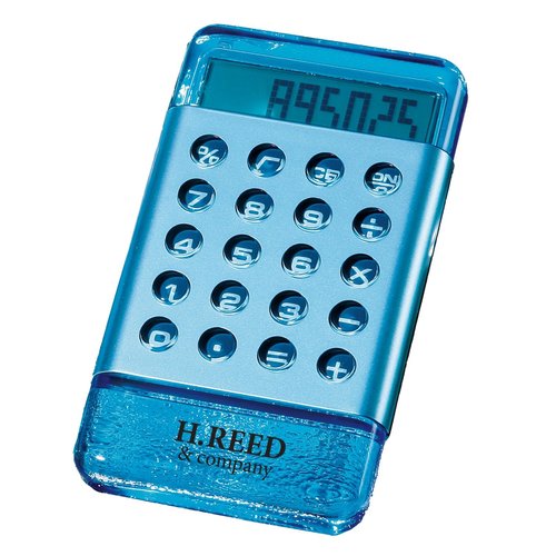 Solara Polished Calculator - Closeout Main Image