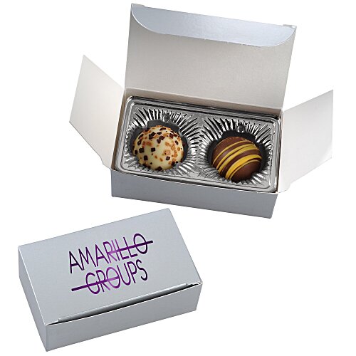 Truffles - 2-Pieces - Silver Box Main Image