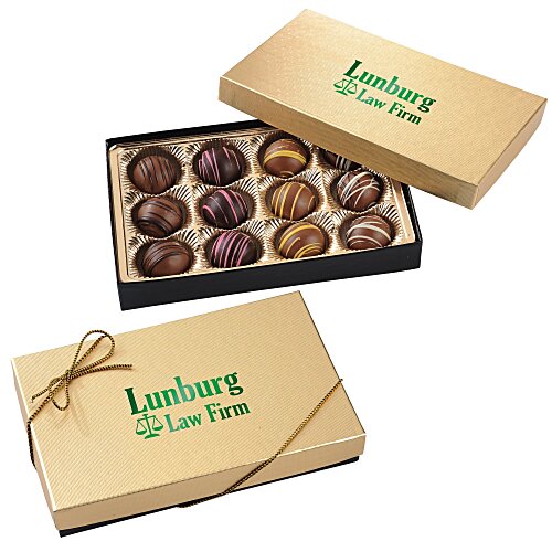 Truffles - 12-Pieces - Gold Box Main Image