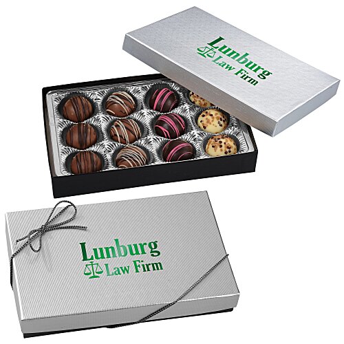 Truffles - 12-Pieces - Silver Box Main Image
