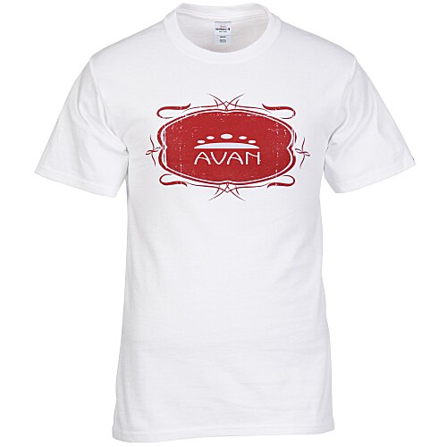 Hanes Authentic T-Shirt - Screen - White - Vintage Design Main Image